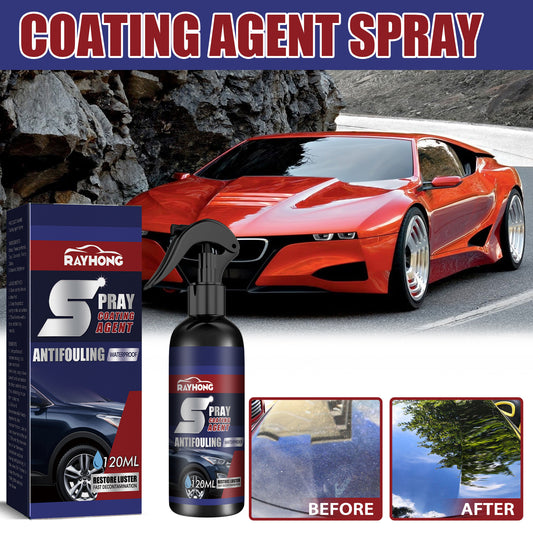 Car Coating Spray Maintenance Paint Surface Decontamination Black Brightening